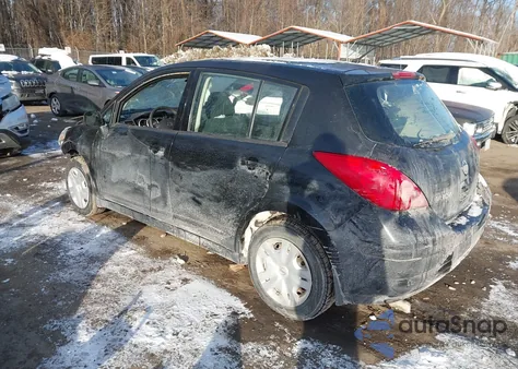 2010 Nissan Versa 1.8S from USA, damaged, VIN 3N1BC1CP7AL452873
